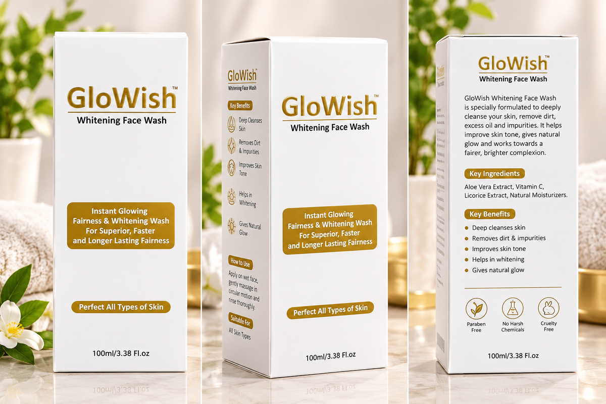 Glow Wish Whitening Face Wash
