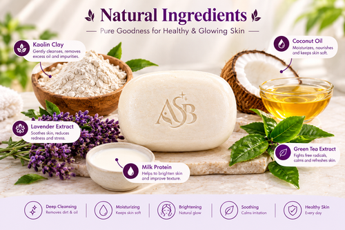 ASB Glow Care Whitening Soap – 90g | Brightening & Moisturizing Soap