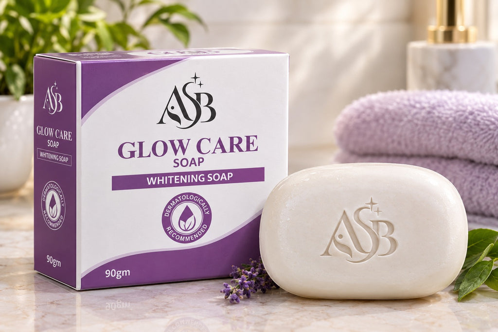 ASB Glow Care Whitening Soap – 90g | Brightening & Moisturizing Soap